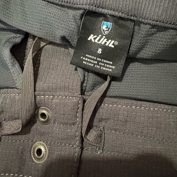 KUHL women’s Strattus skort size 8 grey mid length - Picture 6 of 10